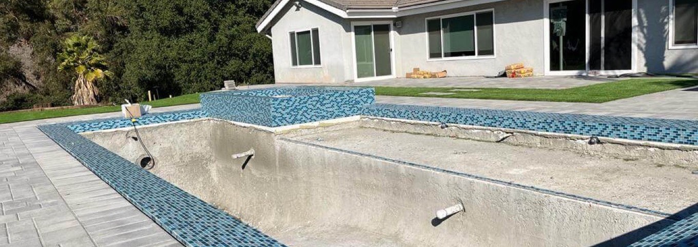 Swimming pool finished by SPEAR, serving Altadena, California
