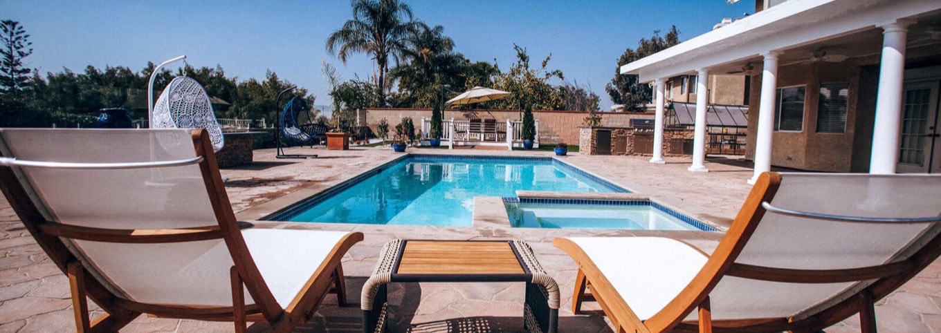 Swimming pool finished by SPEAR, serving Canoga Park, California