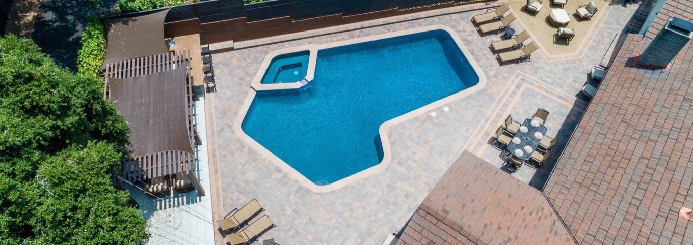 Swimming pool repaired and finished by SPEAR, serving Granada Hills, California