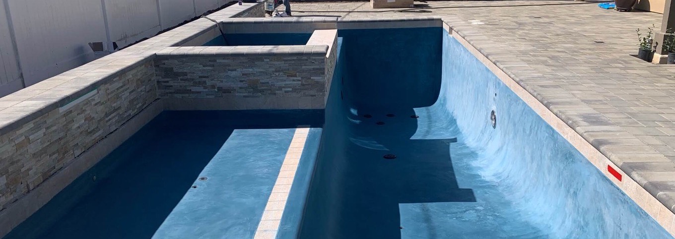 Swimming pool repaired and finished by SPEAR, serving Lake Balboa, California