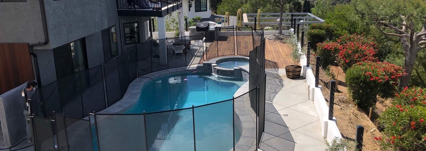 Swimming pool repaired and finished by SPEAR, serving Oak Park, California