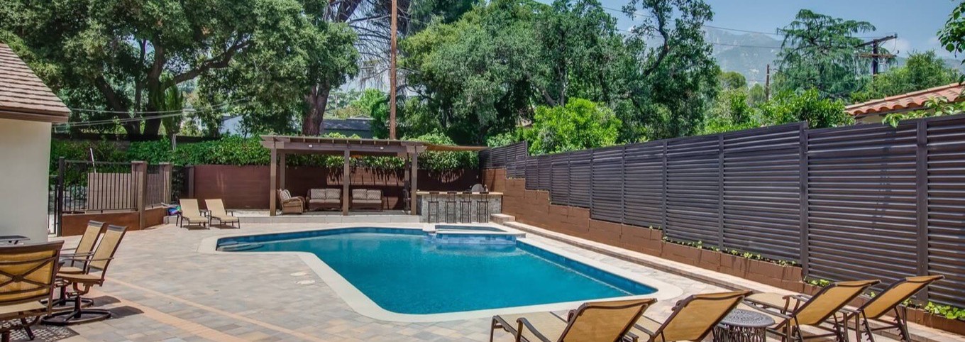 Swimming pool repaired and finished by SPEAR, serving Pasadena, California