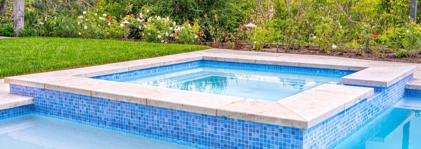 Swimming pool finished by SPEAR, serving Sherman Oaks, California