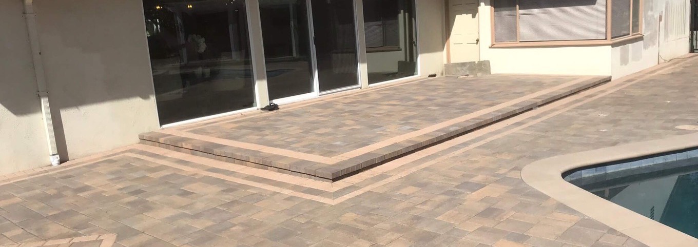 Swimming pool repaired and finished by SPEAR, serving Valley Village, California